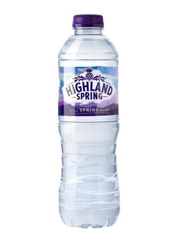 Highland Spring Still Water Plastic Bottle, 500ml