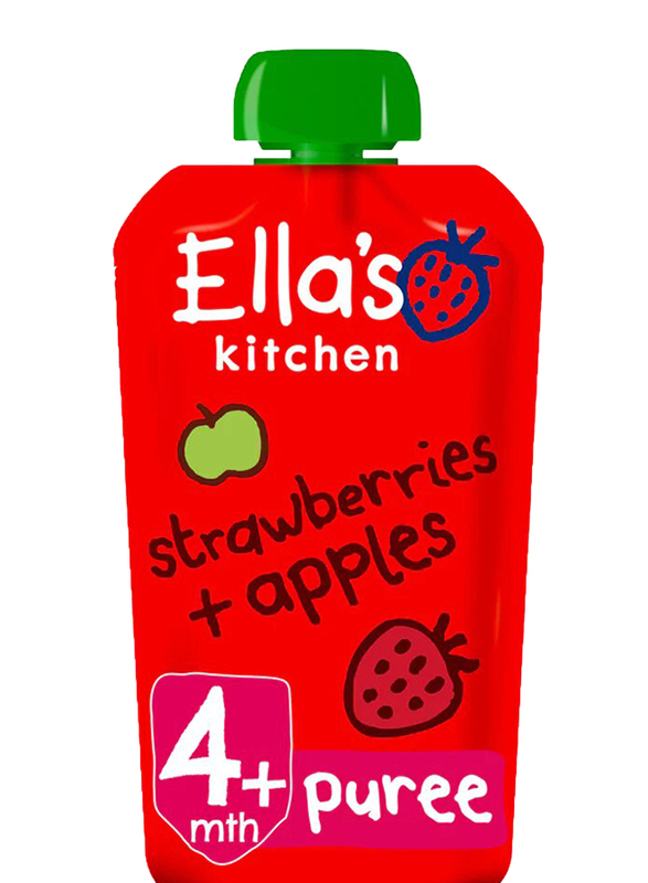 Ella's Kitchen Strawberries & Apple, 120g