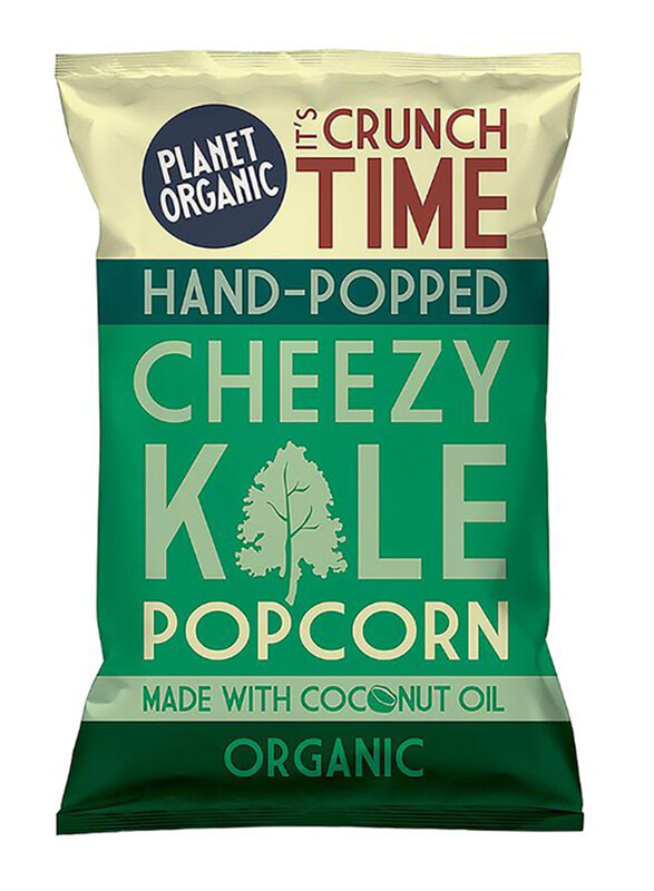 

Planet Organic Cheezy Kale Popcorn, 20g