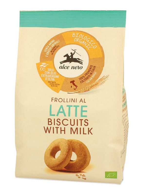 Alce Nero Organic Milk Biscuits, 250g