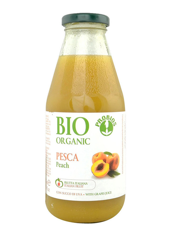 Probios Organic Peach Juice, 500ml