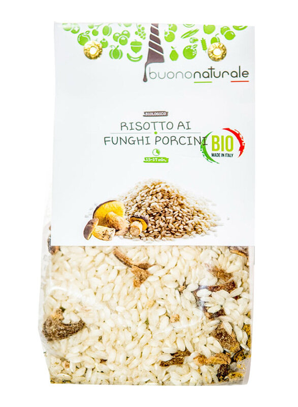 

Bounonaturale Organic Risotto with Porcini Mushrooms, 250g