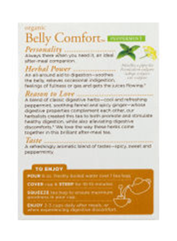 Traditional Medicinals Organic Peppermint Belly Comfort Tea, 16 Tea Bags