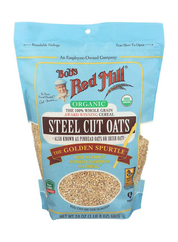 

Bob's Red Mill Organic Steel Cut Oats, 680g