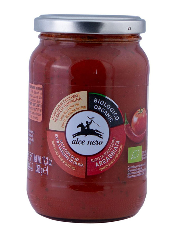 Alce Nero Organic Arrabbiata Tomato Sauce, 350g