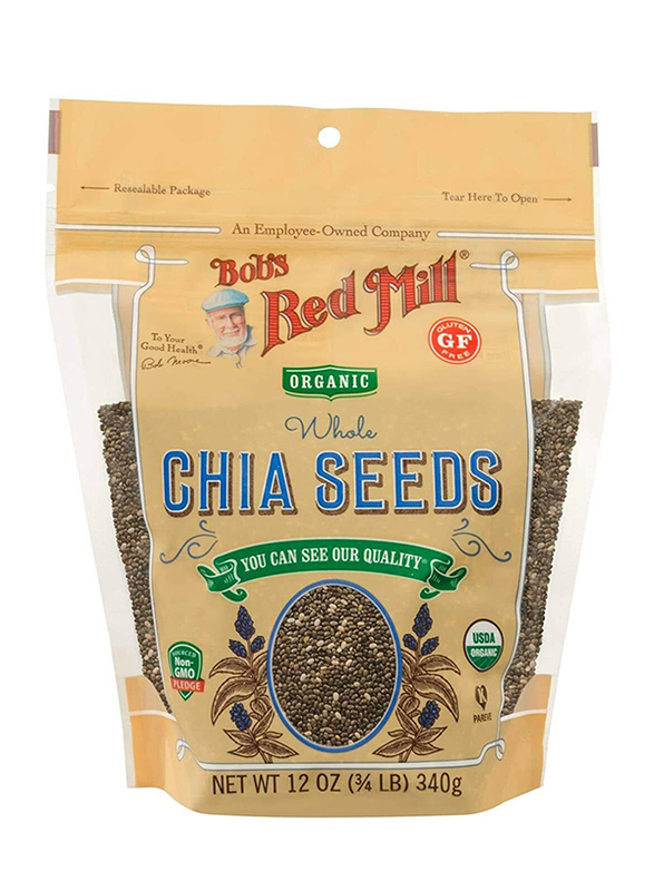 Bob's Red Mill Organic Whole Chia Seeds, 12Oz