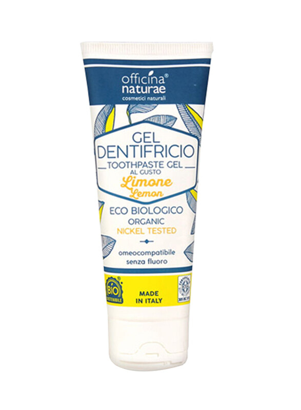 

Officina Naturae Organic Lemon Flavour Gel Toothpaste, 75ml