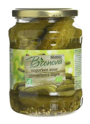 Bionova Organic Gherkins Sweet & Sour, 670g