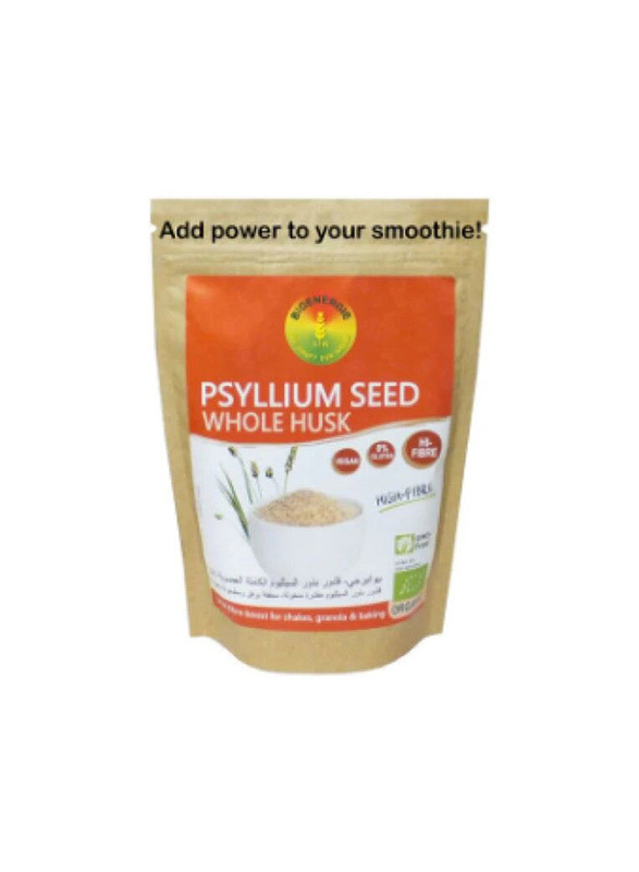 Bioenergie Organic Psyllium Seed Whole Husk Flour, 100g