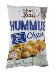 Eat Real Vegan Hummus Chips Seasalt Flavour, 135g