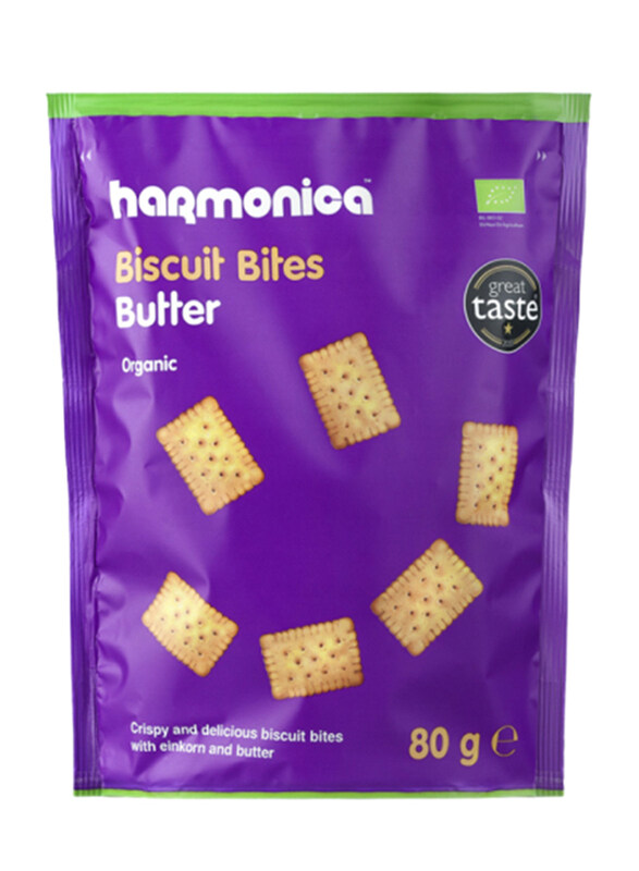 

Harmonica Organic Butter Biscuit Bites, 80g