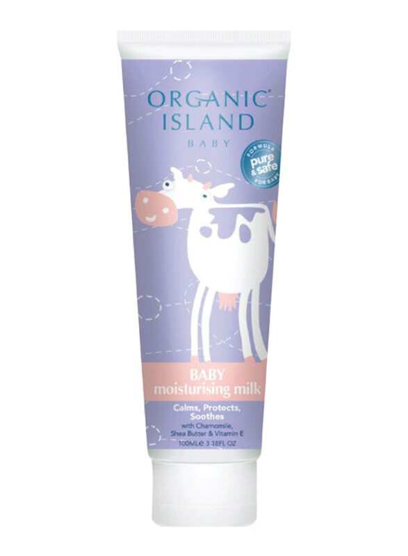 

Organic Island 100ml Baby Moisturising Milk Lotion for Babies
