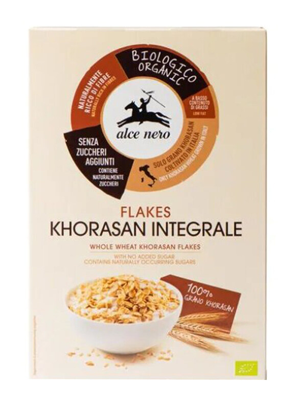 

Alce Nero Organic Whole Wheat Khorasan Flakes, 200g