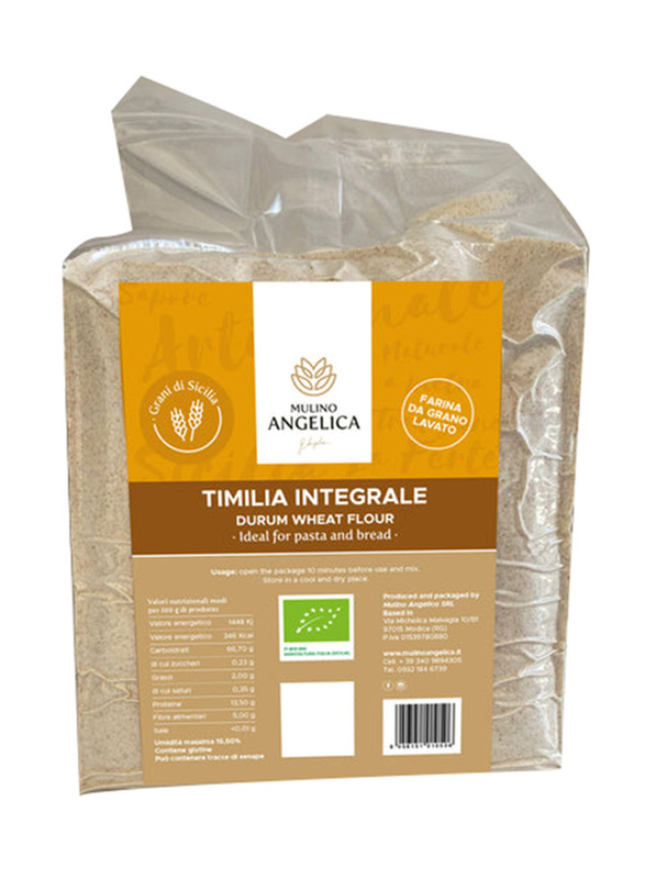 Mulino Angelica Organic Timilia Integrale Flour, 5 Kg