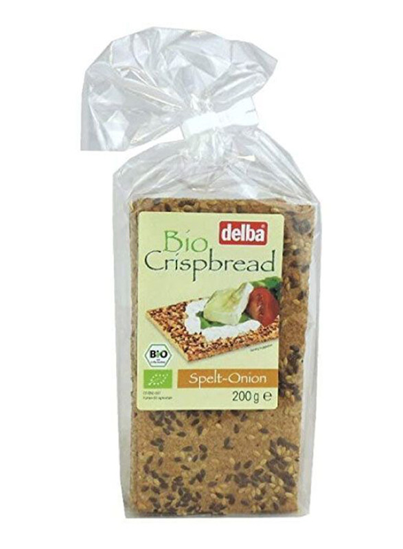 

Delba Organic Spelt Onion Crispbread, 200g