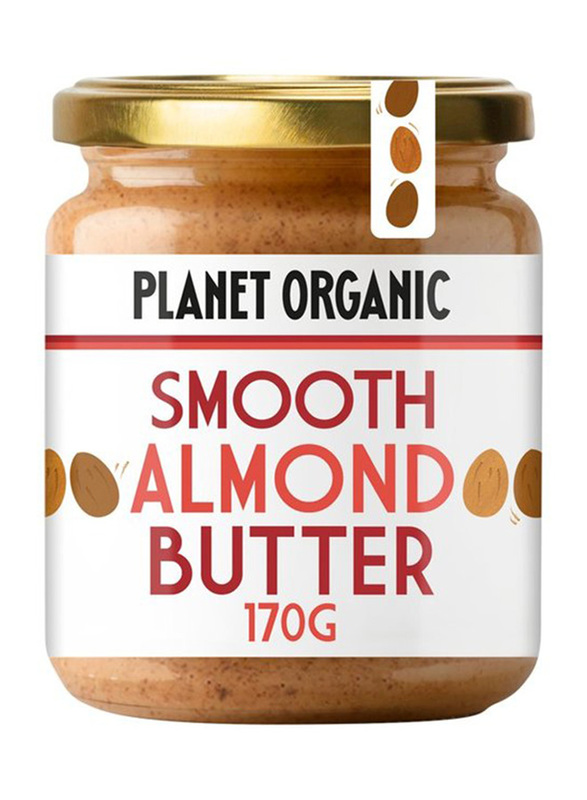 Planet Organic Smooth Almond Butter, 170g