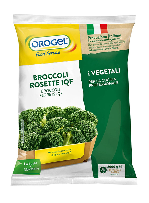 Orogel Organic Broccoli Florets, 2 Kg