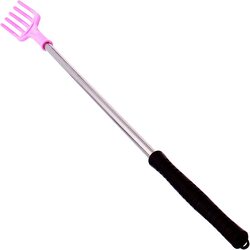 Yanek Back Scratcher Massage Stick with Soft Rubber Handle for both Human and Pets, 2 Pieces