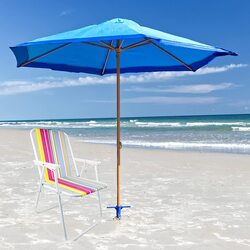 Yanek Striped Foldable Beach Chair, Assorted Colours