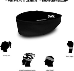 Yanek Anti-odour Comfortable Unisex Headband for Workout & Sports, Multicolour, 4 Pieces
