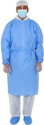 Disposable Polyester Isolation Gown, 1 Piece