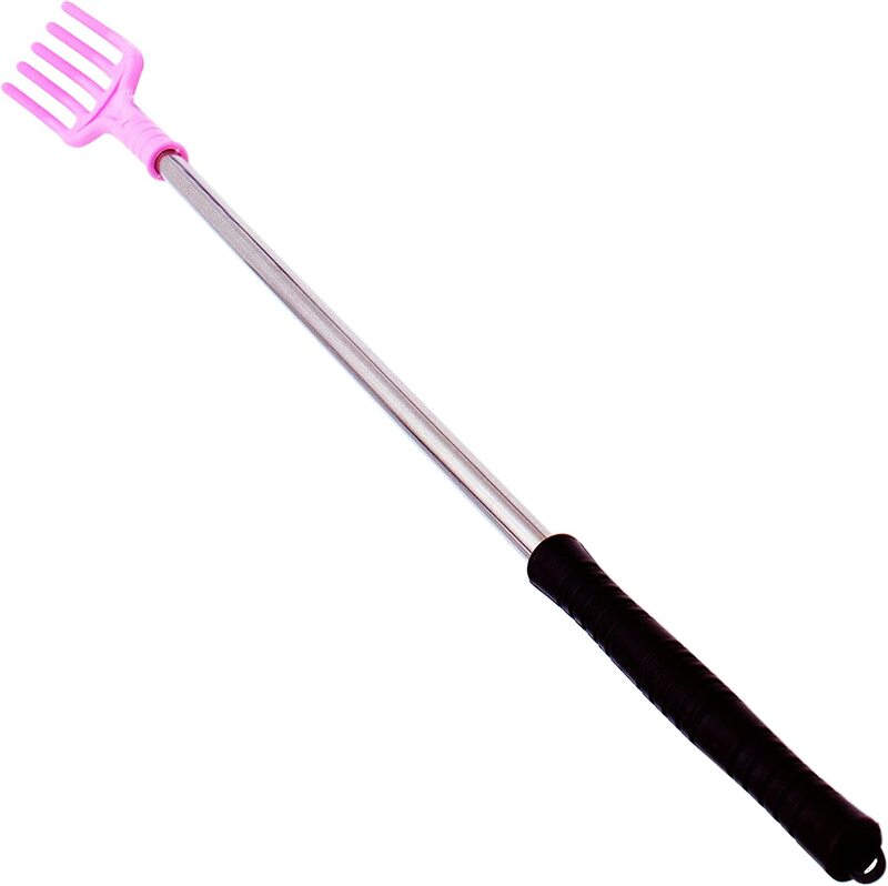 Yanek Back Scratcher Massage Stick with Soft Rubber Handle for both Human and Pets, 4 Pieces