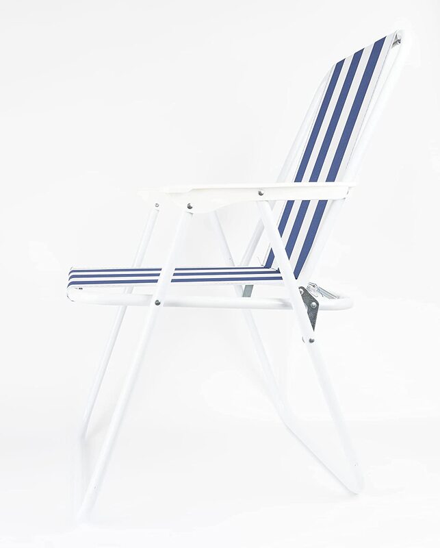 Foldable Chair with Armrest, Multicolour