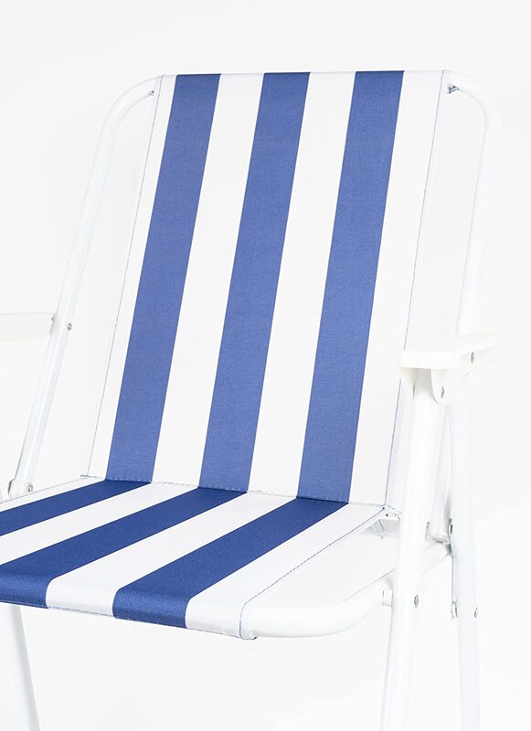 Foldable Chair with Armrest, Multicolour