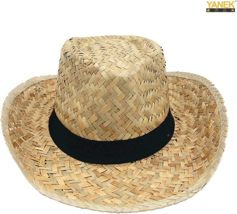 Yanek Unisex Cowboy Hat, Brown