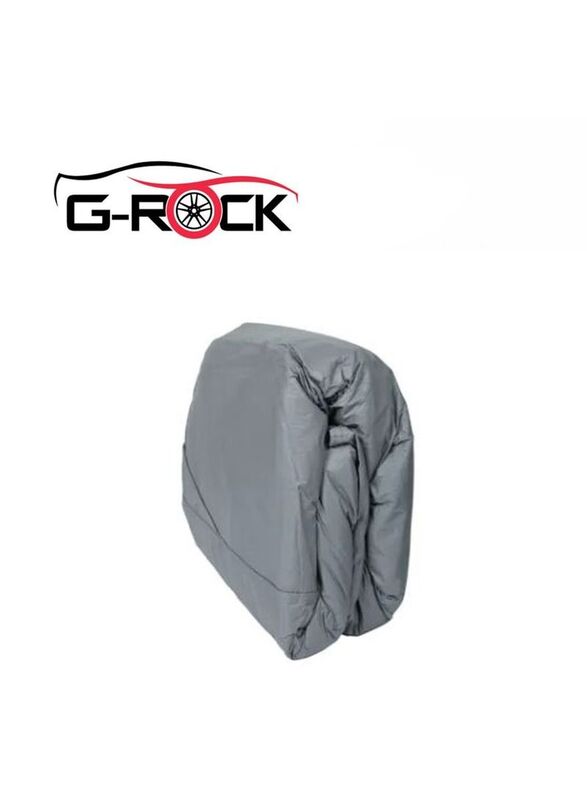 G-Rock Premium Protective All Weather Waterproof & UV Protection Car Cover for Ford Everest, Grey