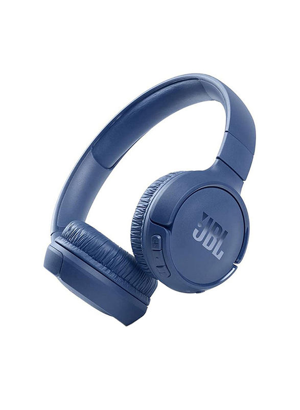 JBL Tune 510 Wireless On-Ear Headphones with Mic, Blue