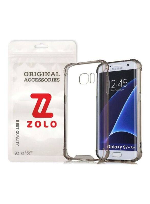 

N/A Zolo Samsung Galaxy S7 Edge Shockproof Slim Soft TPU Silicon Mobile Phone Case Cover, Clear