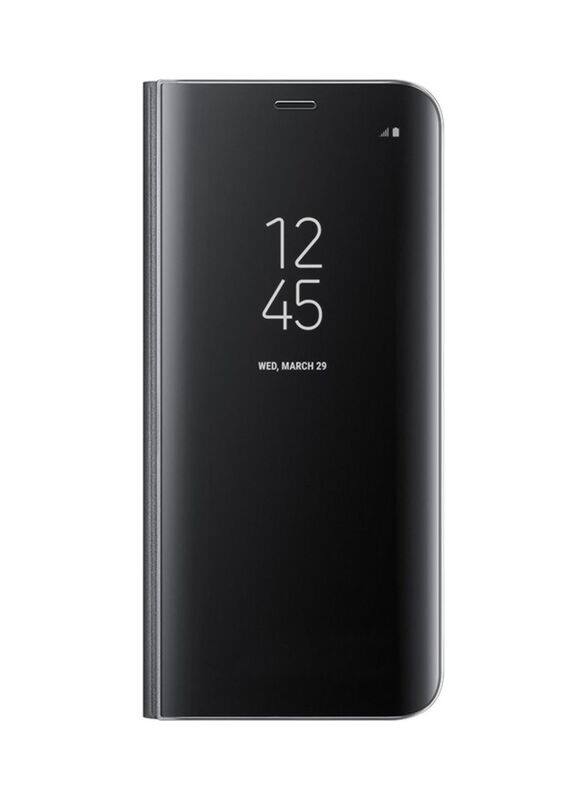 

Unspecified Samsung Galaxy Note8 Clear View Standing Flip Case Cover, Black