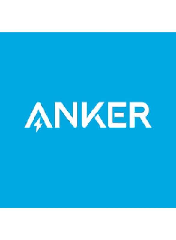 Anker 1.2 Meters Male To Male Auxiliary Audio Cable, Black/Grey/Gold