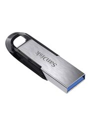 SanDisk 256GB Ultra Fit USB Flash Drive, Silver/Black