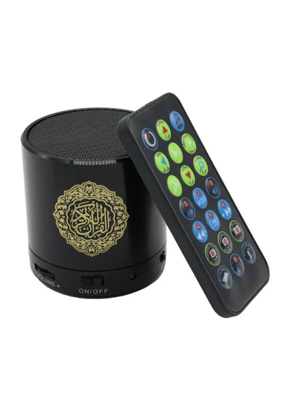 Dar Al Salam Quran Speaker with Remote, Black