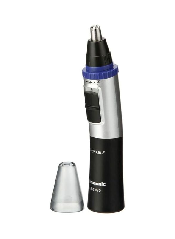 Panasonic Nose & Hair Trimmer, ER-GN30-K, Black/Silver