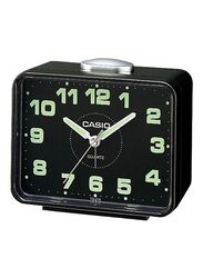 Casio Analog Alarm Clock, TQ-218-1DF, Black