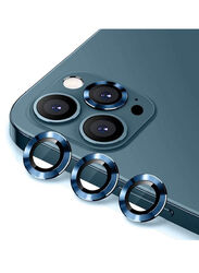 Zolo Apple iPhone 12 Pro Anti Scratch HD Premium Tempered Camera Lens Protector, Blue