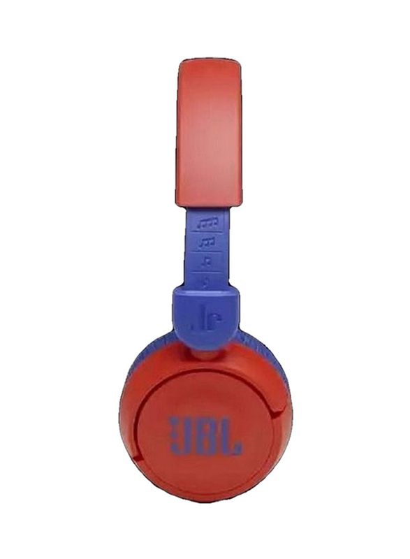 JBL JR310BT Wireless On-Ear Kids Headphones, Red/Blue