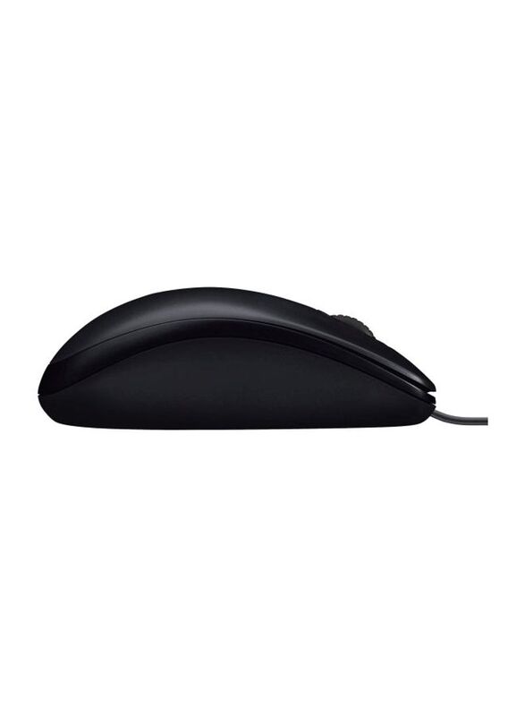 Logitech M90 Wired Optical Mouse, Dark Grey