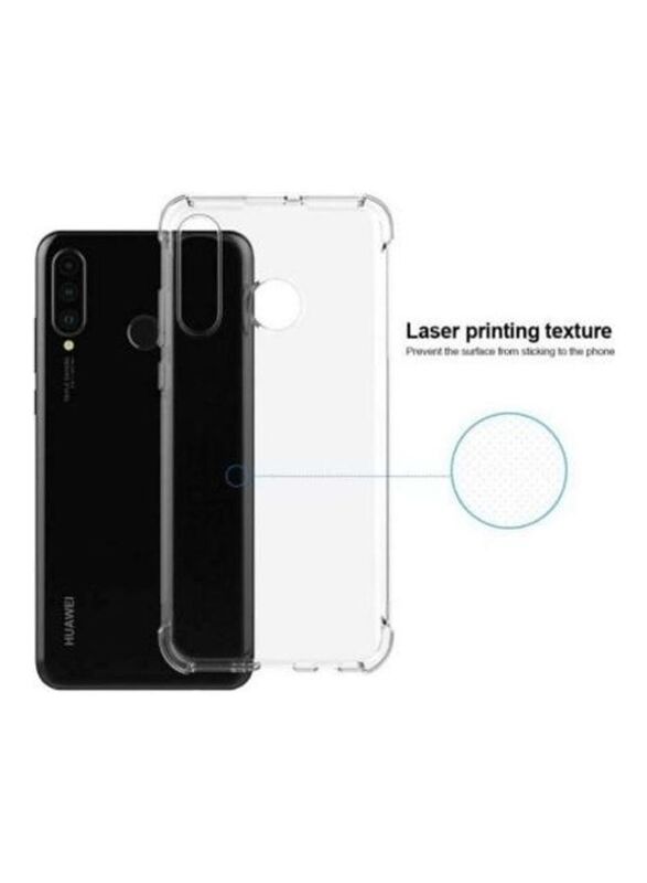 Zolo Huawei P30 Lite Shockproof Slim Soft TPU Silicone Mobile Phone Case Cover, Clear