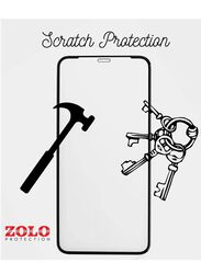 Zolo Huawei Y5p 9D Tempered Glass Screen Protector, Clear