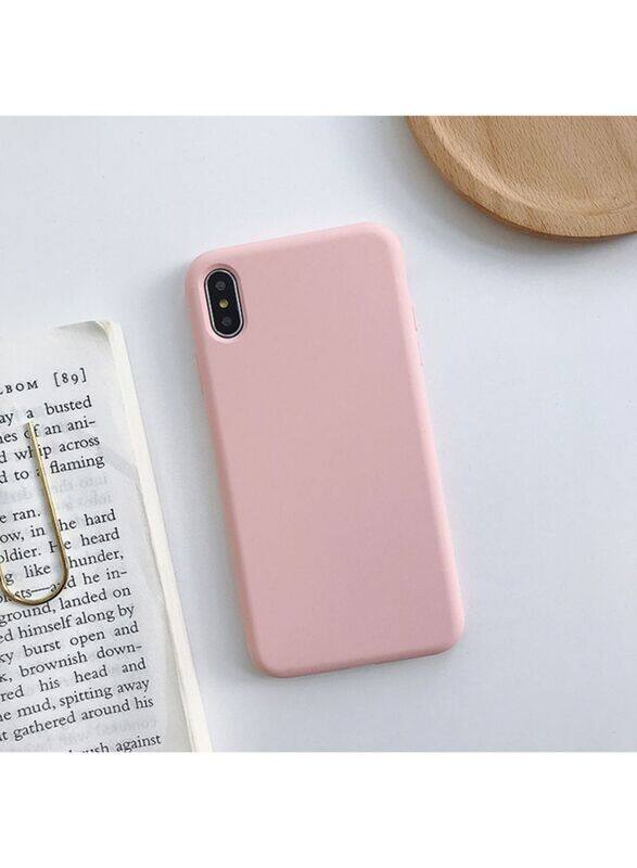 

Generic Apple iPhone XS Max Silicone Mobile Phone Case Cover, Cherry Powder