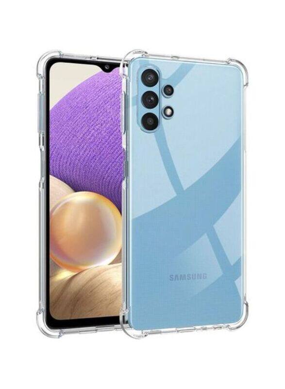 

Zolo Samsung Galaxy A32 5G Protective Silicone Mobile Phone Case Cover, Clear