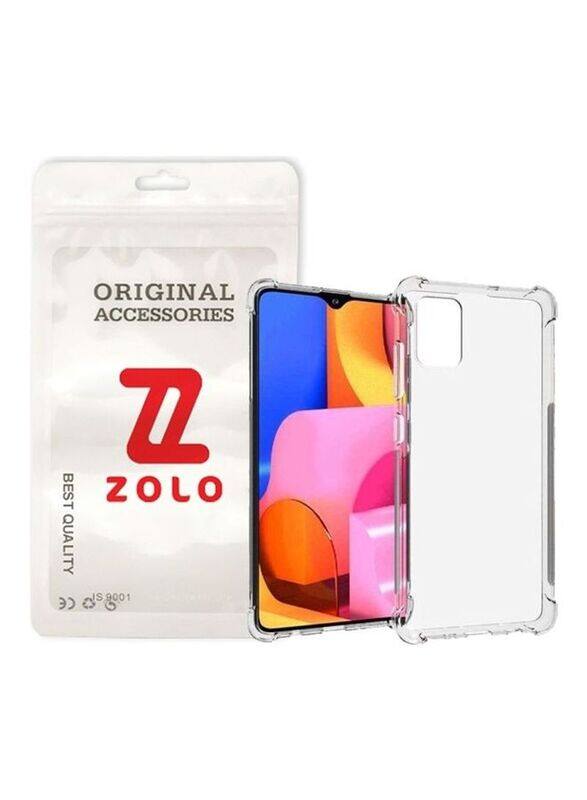 

Zolo Samsung Galaxy A71 Shockproof Slim Soft TPU Silicone Mobile Phone Case Cover, Clear