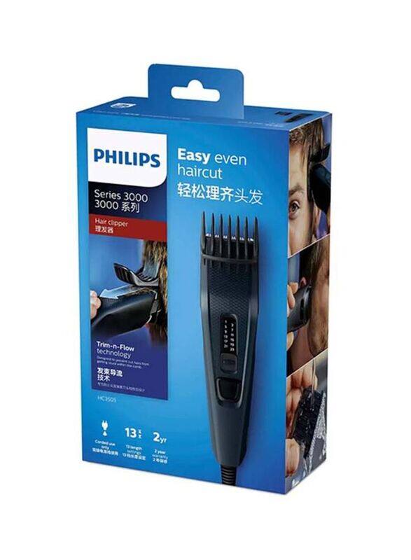 

Philips Easy Even Hair Trimmer with Comb, HC3505, Multicolour