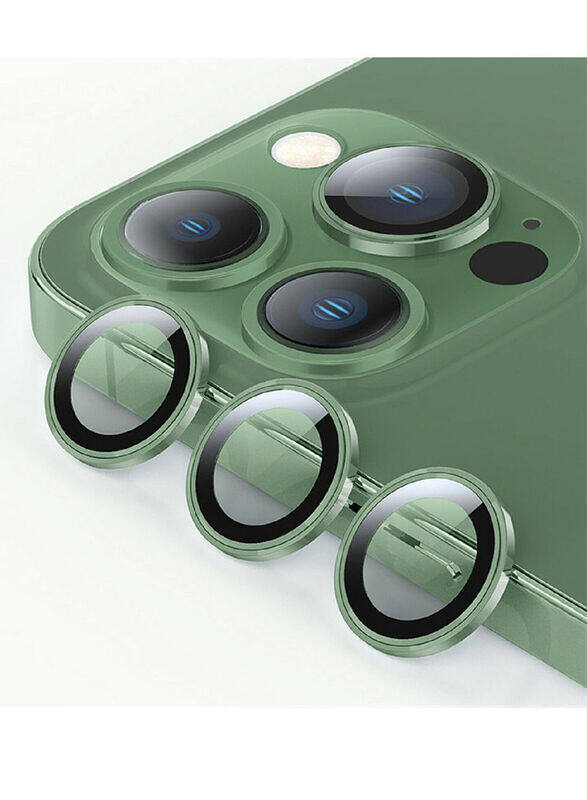 

Zolo Apple iPhone 12 Pro Max Anti Scratch HD Premium Tempered Camera Lens Protector, Green