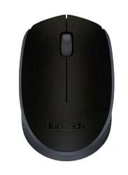 Logitech Wireless Laser Optical Mouse, Black/Grey