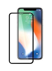 Apple iPhone XS Mobile Phone Tempered Glass Screen Protector, Black